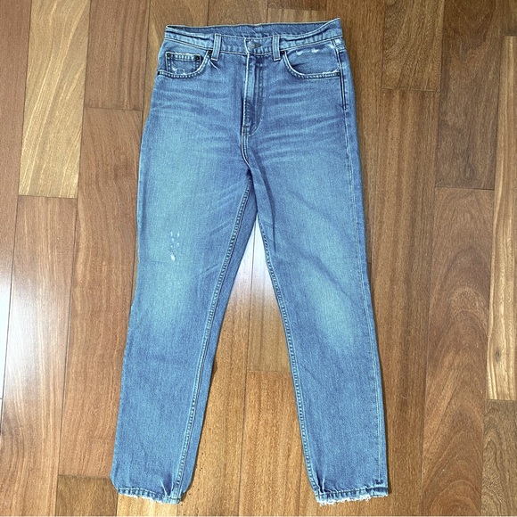 Reformation Julia High Rise Crop Jeans - 27 - Picture 3 of 6